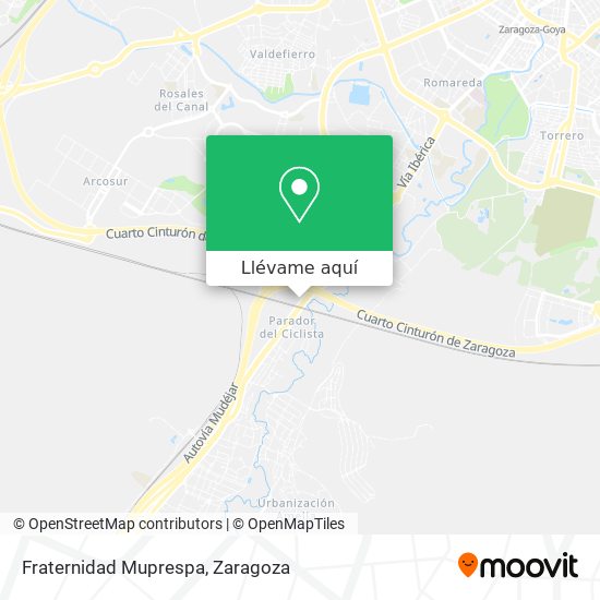Mapa Fraternidad Muprespa