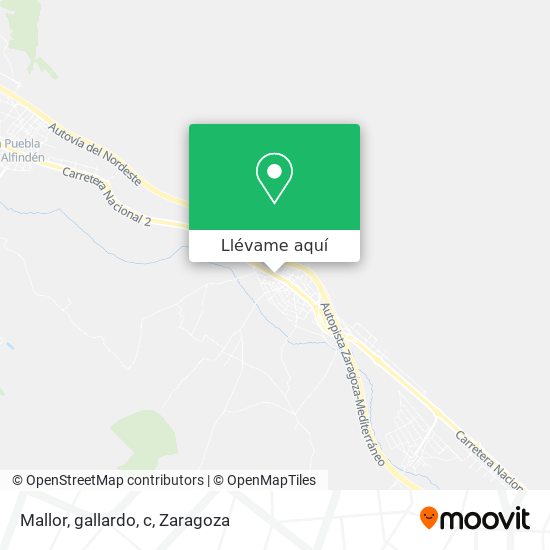 Mapa Mallor, gallardo, c