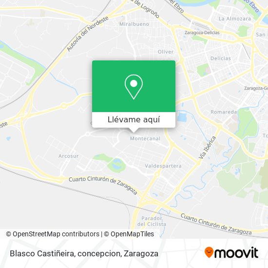 Mapa Blasco Castiñeira, concepcion