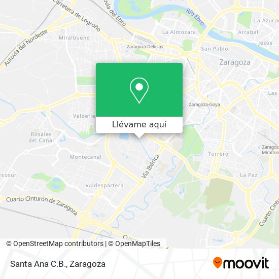 Mapa Santa Ana C.B.
