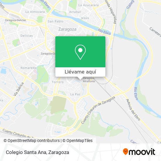 Mapa Colegio Santa Ana