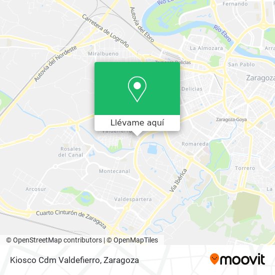 Mapa Kiosco Cdm Valdefierro