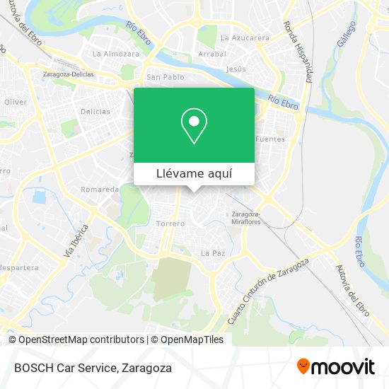 Mapa BOSCH Car Service