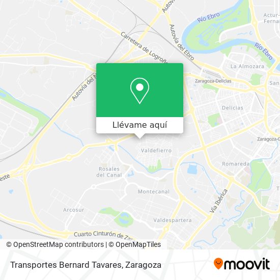 Mapa Transportes Bernard Tavares