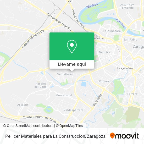 Mapa Pellicer Materiales para La Construccion