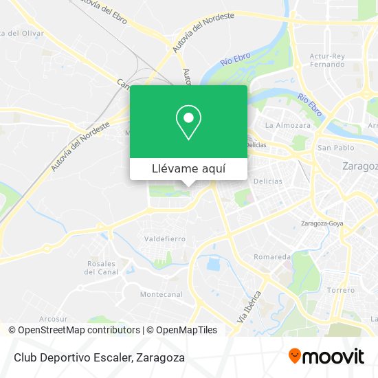 Mapa Club Deportivo Escaler