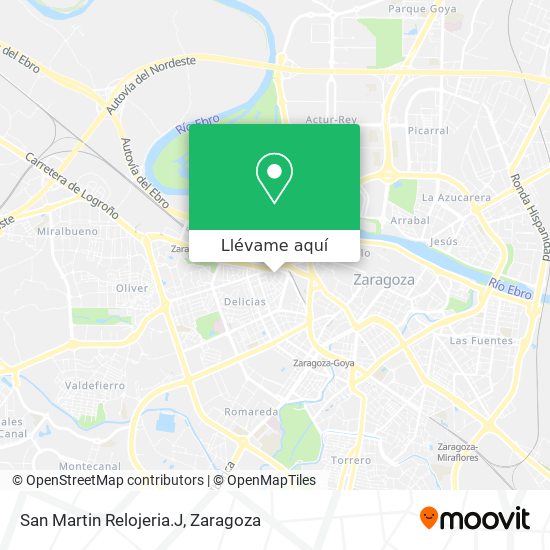 Mapa San Martin Relojeria.J