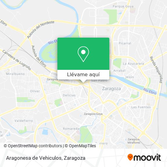 Mapa Aragonesa de Vehiculos