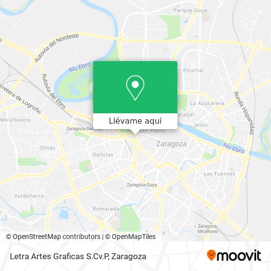 Mapa Letra Artes Graficas S.Cv.P