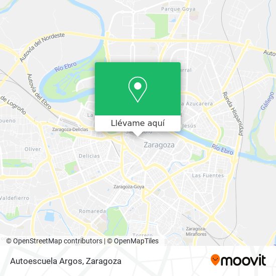 Mapa Autoescuela Argos