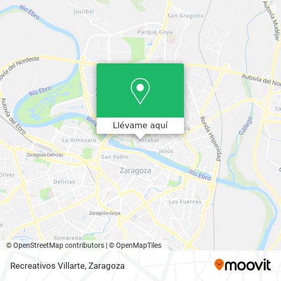 Mapa Recreativos Villarte