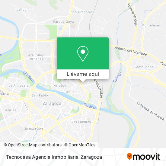 Mapa Tecnocasa Agencia Inmobiliaria