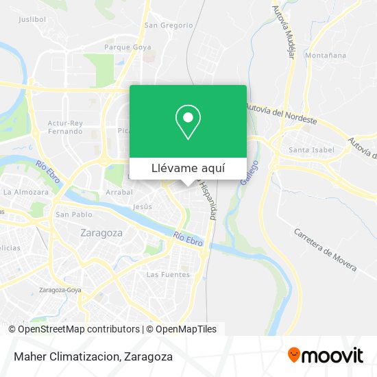 Mapa Maher Climatizacion