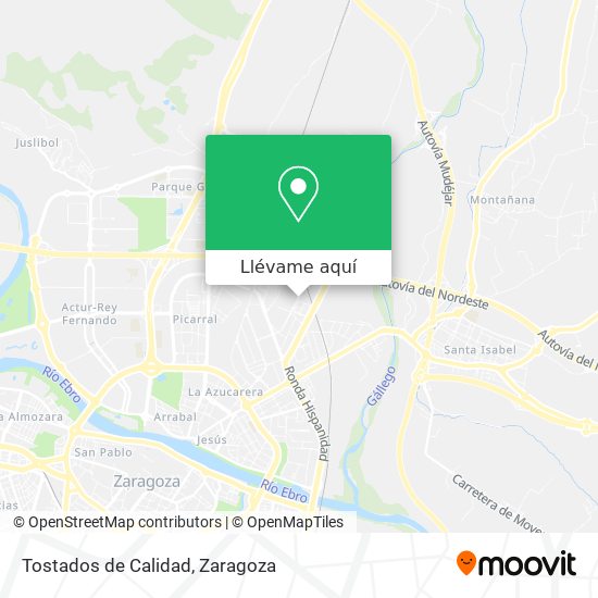 Mapa Tostados de Calidad