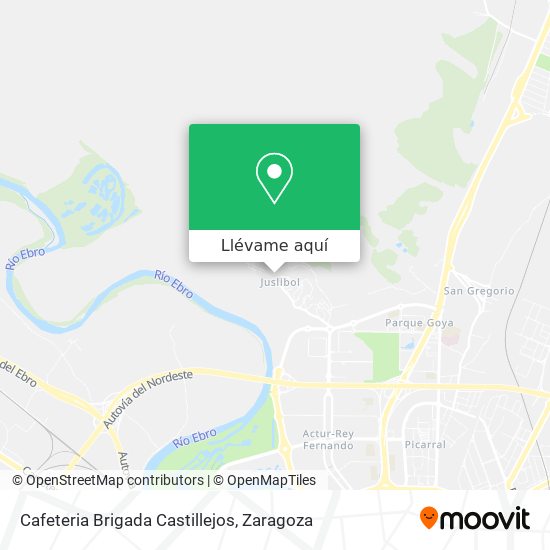 Mapa Cafeteria Brigada Castillejos