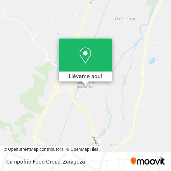 Mapa Campofrio Food Group