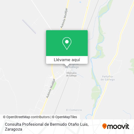 Mapa Consulta Profesional de Bermudo Otaño Luis