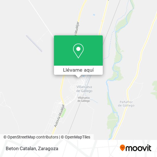 Mapa Beton Catalan
