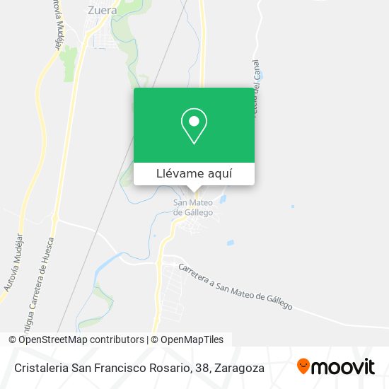 Mapa Cristaleria San Francisco Rosario, 38