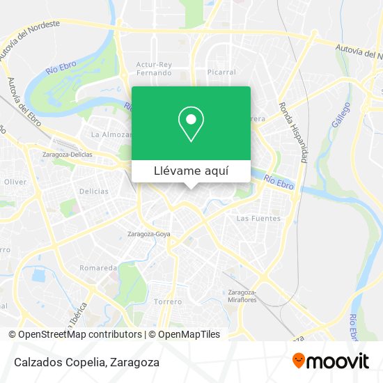Mapa Calzados Copelia