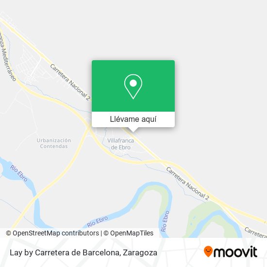 Mapa Lay by Carretera de Barcelona