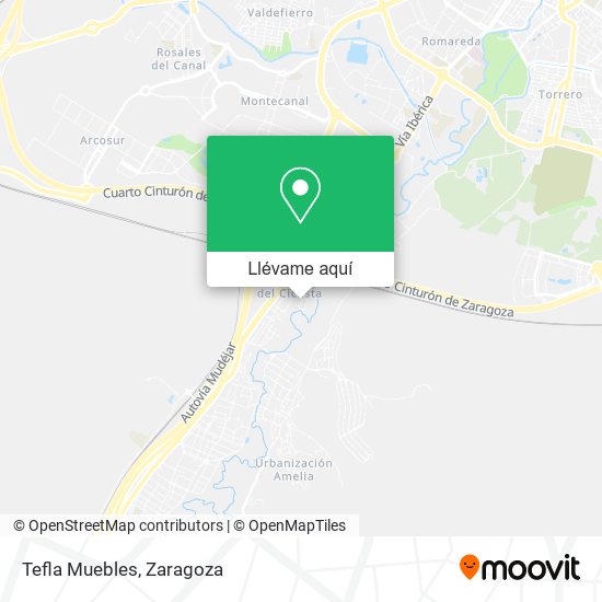 Mapa Tefla Muebles