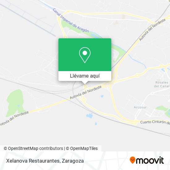 Mapa Xelanova Restaurantes