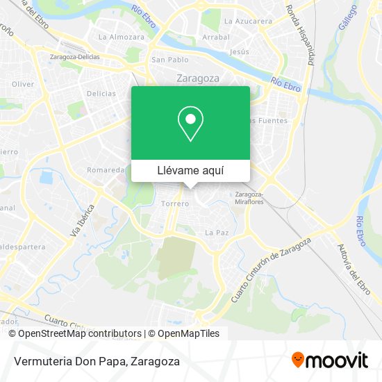 Mapa Vermuteria Don Papa