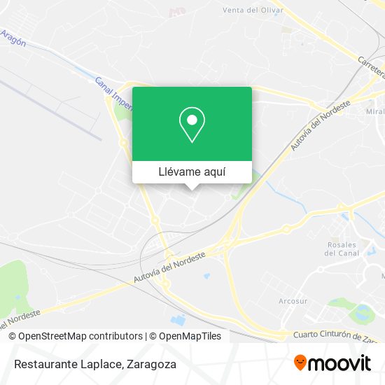 Mapa Restaurante Laplace