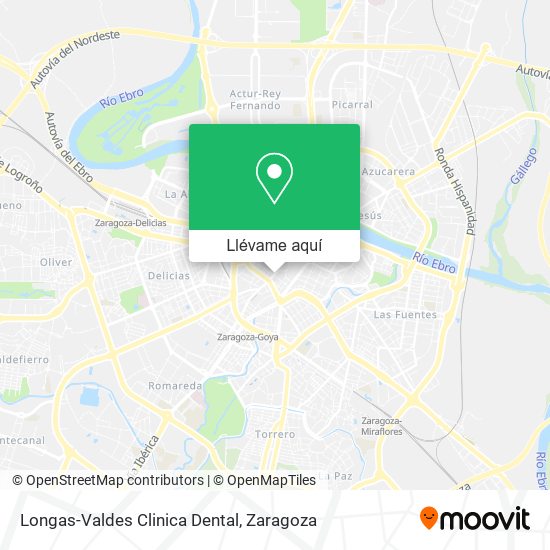 Mapa Longas-Valdes Clinica Dental