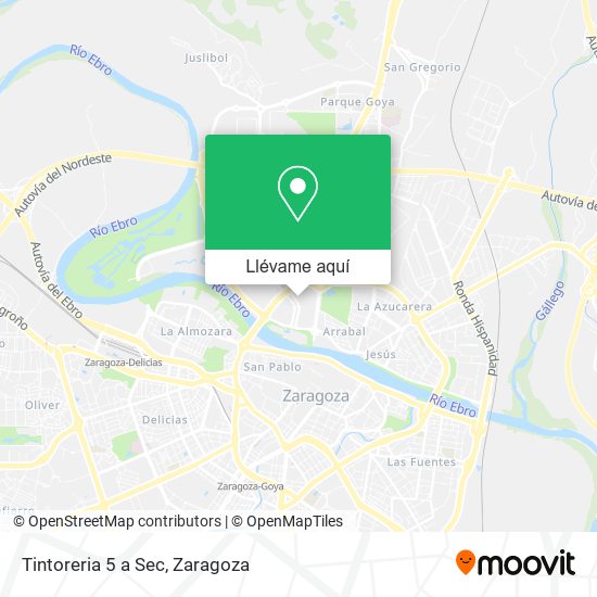 Mapa Tintoreria 5 a Sec
