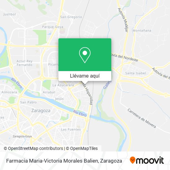 Mapa Farmacia Maria-Victoria Morales Balien
