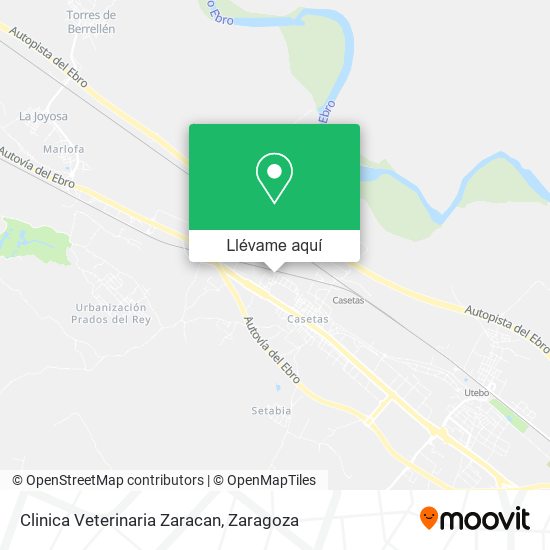 Mapa Clinica Veterinaria Zaracan