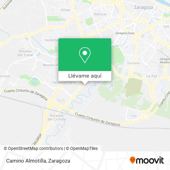 Mapa Camino Almotilla