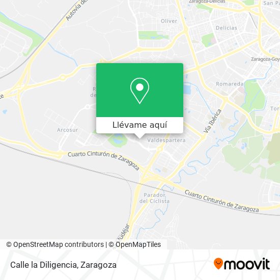 Mapa Calle la Diligencia
