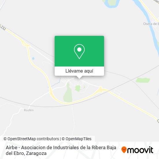 Mapa Airbe - Asociacion de Industriales de la Ribera Baja del Ebro