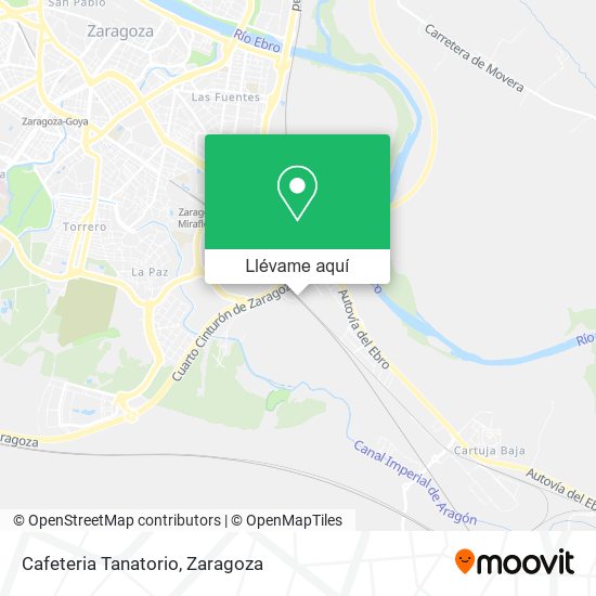 Mapa Cafeteria Tanatorio