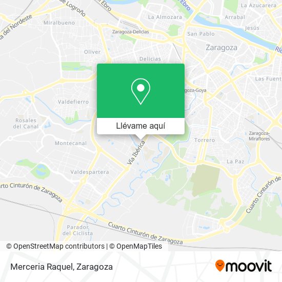 Mapa Merceria Raquel