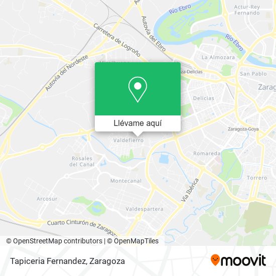 Mapa Tapiceria Fernandez