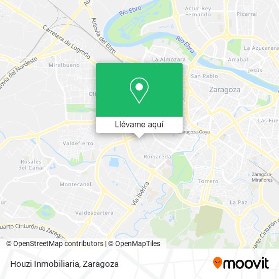 Mapa Houzi Inmobiliaria