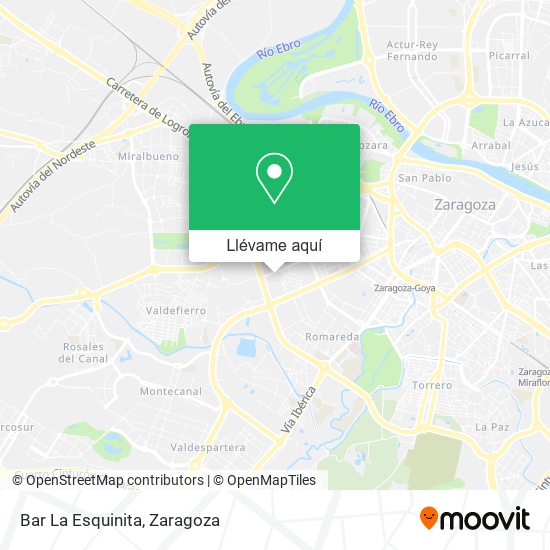 Mapa Bar La Esquinita