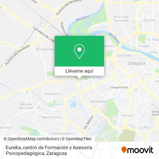 Mapa Eureka, centro de Formación y Asesoría Psicopedagógica