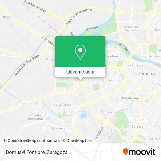 Mapa Domusvi Fontibre
