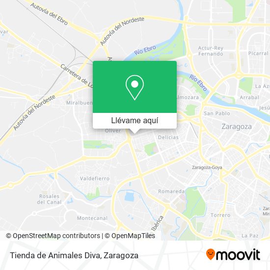 Mapa Tienda de Animales Diva