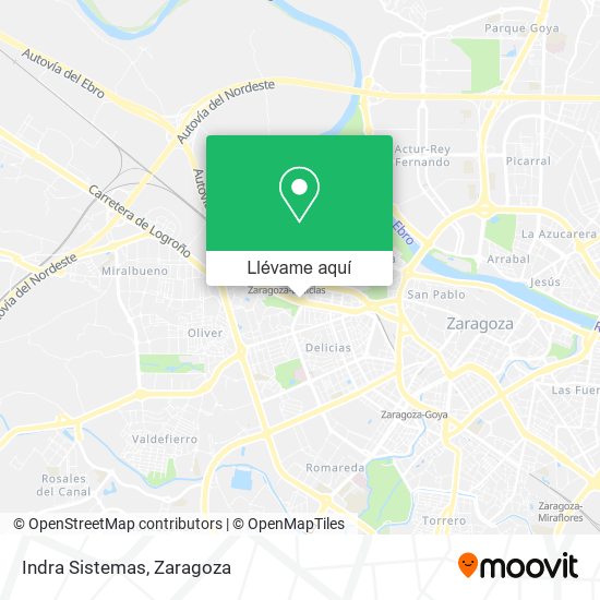 Mapa Indra Sistemas