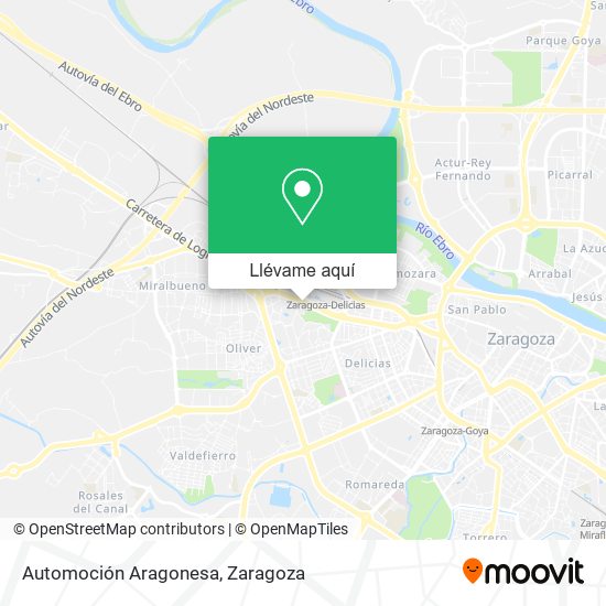 Mapa Automoción Aragonesa