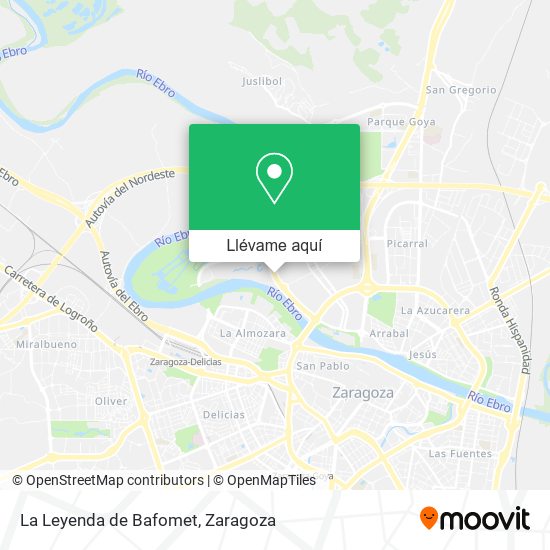 Mapa La Leyenda de Bafomet