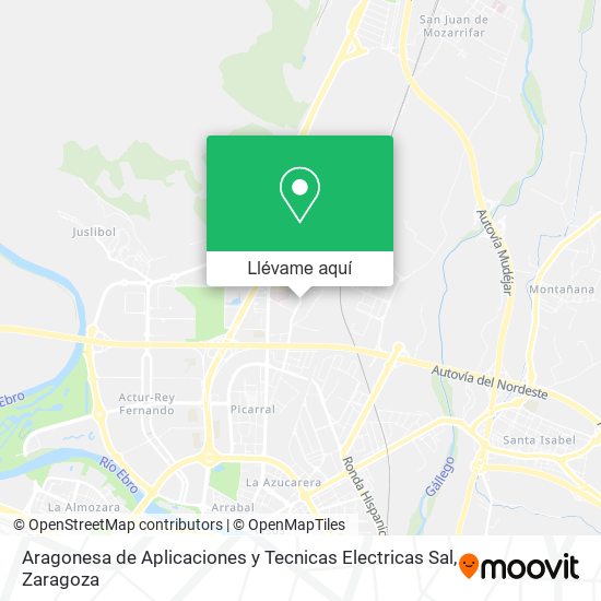 Mapa Aragonesa de Aplicaciones y Tecnicas Electricas Sal
