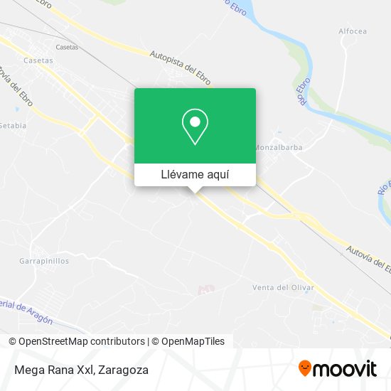 Mapa Mega Rana Xxl