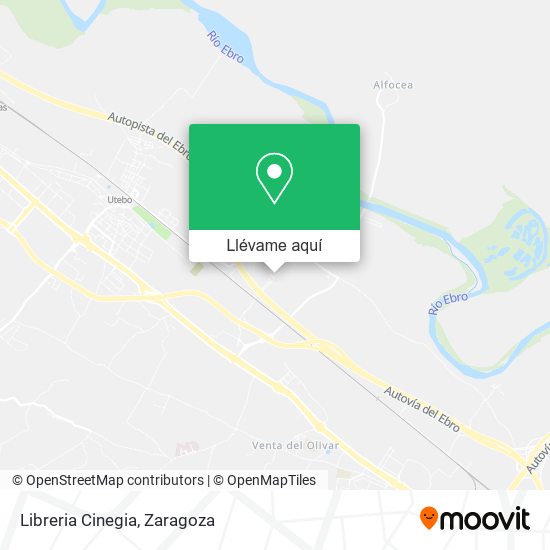 Mapa Libreria Cinegia